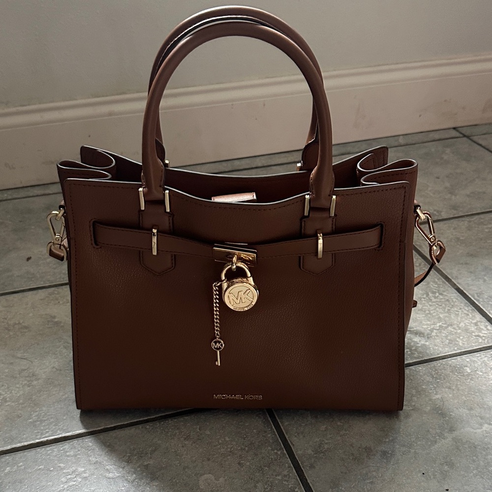 Michael Kors Chocolate Brown Satchel